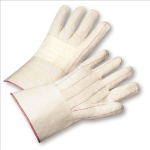 West Chester 7900BLG  Burlap Lined Cotton Hot Mill with Gauntlet Cuff Glove